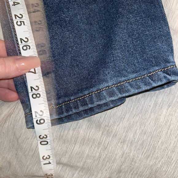 Seven7 90's Straight Jean Dark Wash High Rise Straight Leg Pants Size 6 New - Picture 9 of 9